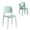 Ice Blue, variant on XDECO Modern Stackable Dining Chair Set of 4, Simple Dining Side Chair with Anti-slip Pads for Indoor, Outdoor, Courtyard and Home, Ice Blue