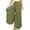 Army Green, variant on Beach Pants for Women High Waisted Wide Leg Palazzo Pants Summer Causal Vacation Loose Pants, XL