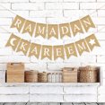 thumbnail image 7 of FONWILYO Ramadan Swallowtail Hanging Banners 7.07x5.11x0.04Inch Eid Mubarak Decorative Banner for Muslims 1Set, 7 of 7
