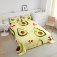 thumbnail image 3 of Juego de Cama de Aguacate Queen Size Lovely Fruits Theme 3pcs for Kids, 3 of 7