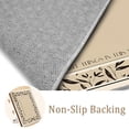 thumbnail image 6 of 2x3 Entryway Rug Bathroom Rugs for Front Door Bedroom Kitchen, Washable Vintage Print Carpet, Floor Mat with Non Slip Backing, 6 of 8