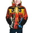 thumbnail image 5 of NinJago Printing Hooded Sweater Hoodies For Teens Boys Girls With Pocket Sweatshirt Hoody, 5 of 5
