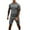 Dark Gray, variant on UVEASISHA Mens Athletic Shorts Set,Tracksuits Outfit for Men Striped Print 2 Piece Outfits Summer Short Sleeve Muscle Gym Workout Sets 2025 Casual Sweatsuit Clearance Sales Today