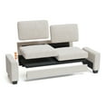 82 inch Sofa, Comfy Sofa Couch, Oversized Sofa, 3 Seater Sofa Modern