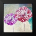 thumbnail image 2 of Boho Hue Studio 12x12 Black Modern Framed Museum Art Print Titled - Poof Pair, 2 of 5