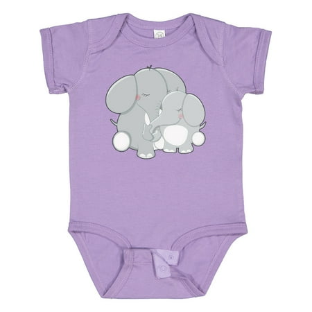 

Inktastic Elephant Mom and Baby Gift Baby Boy or Baby Girl Bodysuit