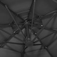 thumbnail image 5 of vidaXL 4-Tier Parasol with Aluminium Pole Anthracite 3x3 m, 5 of 5
