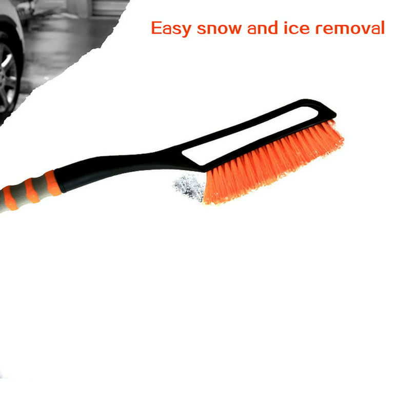 Vikakiooze Snow Brush and Ice Scraper, Snow Scraper Brush for Car Windshield,  Extendable Ice Scraper, Foam Grip, Heavy Duty Snow Remover for Cars,  Promotion On sale 