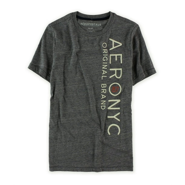 Camiseta Aeropostale con gráfico Original de Nyc para hombre gris XS Camiseta gráfica