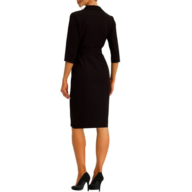 Knee length blazer clearance dress