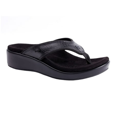 

Spenco Weekend Wedge Toe-post Orthotic Sandal Women s