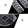 thumbnail image 3 of BRIGHTFUFU 10Pcs Clear White Game Disc Shell Acrylic Material for Game Disc Carrying and Storage, 3 of 8