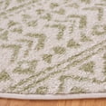 thumbnail image 3 of Safavieh Tulum Lakisha Oriental Area Rug, Ivory/Sage, 6'7" x 6'7" Round, 3 of 11