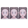 thumbnail image 2 of Painting Makeup Exercise Template, Reusable Face Paint Board 3pcs Washable Colorful  for Stage, 2 of 7