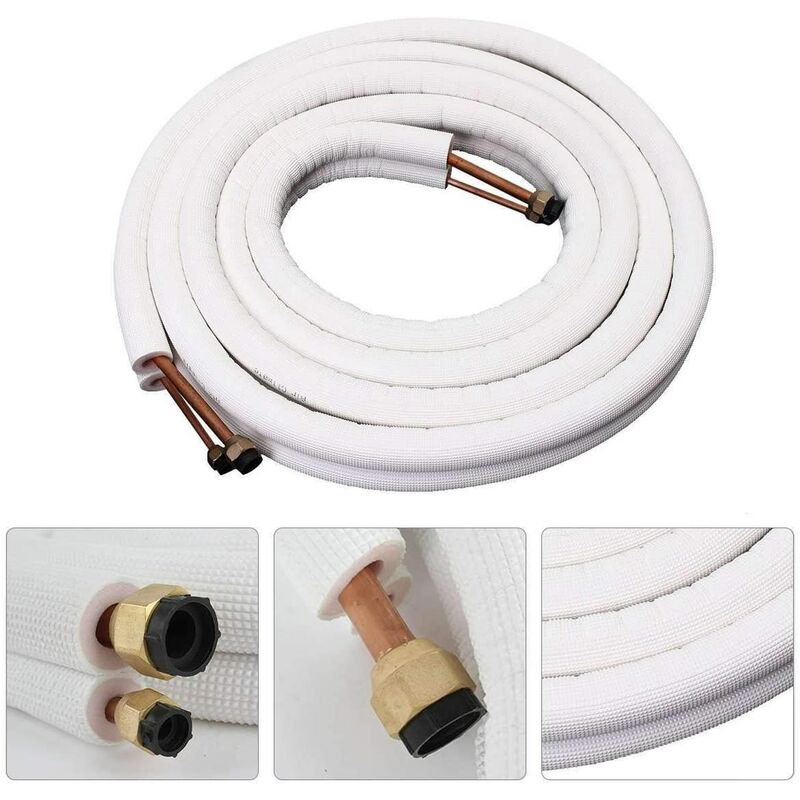 Air Conditioner Tube Copper Insulated Coil Copper Pipe Air Conditioning Pipe  Aluminum Tubing Twisted Aluminum Pipe 1m | Walmart Canada
