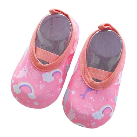 

Baby Toddler Cartoon Barefoot Floor Socks Anti Slip Slip-on Indoor Soft Shoes