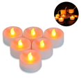 thumbnail image 1 of QualitChoice 6pcs Timed Candle Light Tea Lights Flashing Flameless Candle Lights Electronic LED Lamp Nightlight with Remote Control for Home Outdoor, 1 of 6