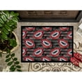 thumbnail image 3 of Watecolor Halloween Vampire Teeth Doormat 24x36, 3 of 4