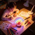 thumbnail image 2 of Neon Sign Table Lamp, USB Powered LED Neon Light with Base, Decorative Night Light for Bedroom Party Home Decor, 2 of 4