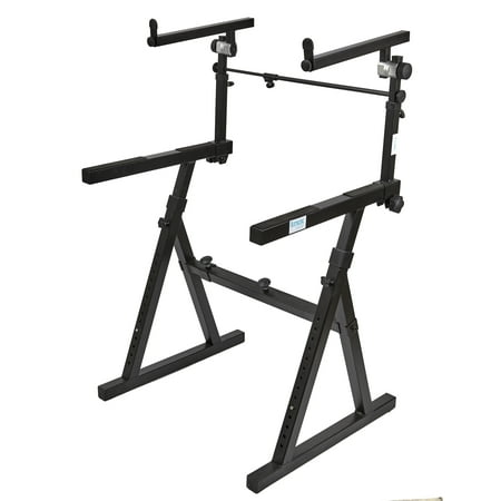 Knox Gear Z-Style Electronic Keyboard Stand with Second
