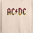 thumbnail image 3 of ACDC - Poster Texture - Women's Lightweight French Terry Long Sleeve Shirt, 3 of 5