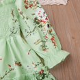 thumbnail image 3 of Funicet Robe à Manches Longues pour Filles, Nouvelle Robe Imprimée à Manches Longues Motif Floral Col Rond Robe de Soirée à Manches Longues, 3 of 7