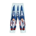 thumbnail image 5 of Balery Men'S Cute Gnomes In Usa Pants,Sleepwear Pants,Pajama Pants,Pj Bottoms Drawstring And Pockets-Small, 5 of 9