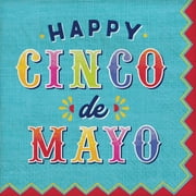 Cinco De Mayo Paper Beverage Napkins 16 Per Pack