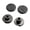 Black, variant on Replacement Thumbstick Caps for Handheld Gaming Consoles, 2 Pair High and Low Set, 3D Printed