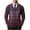 Wine, variant on Mens Sweaters Casual V Neck Button Down Plaid Pattern Long Sleeve Knitted Outerwear Classic Ribbed Trim Hem Fall Winter Warm Apparel for Business Work Holiday Gathering