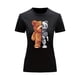 thumbnail image 1 of Playera Blusa De Oso Robot Ropa De Mujer Color Negro Talla Chica Marca Emil SaEs, 1 of 4