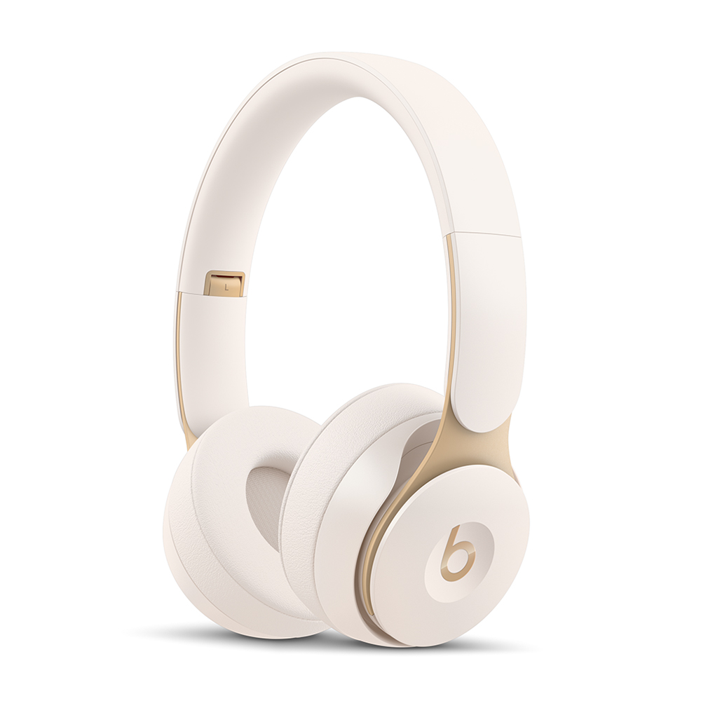 Beats Solo Pro Wireless Noise Cancelling On-Ear Headphones with Apple H1  Headphone Chip - Ivory - Walmart.com