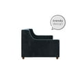 Ember Interiors Jordyn Upholstered Daybed, Twin Sofa Bed, Blue Velvet