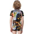 thumbnail image 3 of Ninjago Boys 2-Piece Swimsuit Set, Short Sleeve Rash Guard & Swim Trunks, 3 of 7