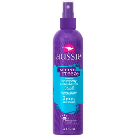Aussie Instant Freeze Non-Aerosol Hairspray 8.5 Fl Oz