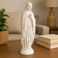 thumbnail image 5 of Our Lady of Lourdes Blessed Virgin Mary Statue Sculpture Figure - Made in USA - Blessed Virgin Mother Mary Décor Figurine - 5 1/2 inch Tall - Znet3D, 5 of 5