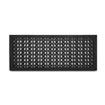 thumbnail image 1 of Air Return Grill  10″ X 26″  With Holes and Screws,Faceplate Size 12″ x 28″Decorative HVAC Duct Cover, Cast Iron Powder Coated Repaintable Vent for Walls,Ceilings, Floors – Tudor Mushroom Design VR100, 1 of 8
