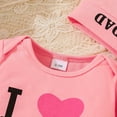 thumbnail image 5 of Ketyyh-chn99 Baby Girl Newborn Clothes 0 3 6 9 12 18 Months Toddler Baby Girl Clothes Fall Winter Sweatsuit Newborn Sweatshirt Sweat Pant Sets Outfits Infant Girls Clothing Size for 0-3 Months,Pink, 5 of 6