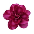 thumbnail image 5 of SmartBy Formal Occasion Corsage French Style Big Rose Satin Fabric Bride Groom Wedding Brooch Prom Party Banquet Dress Suit Coat Brooch Clothes DIY Applique Patch, 5 of 7