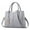 Grey, variant on TAIAOJING PU Leather Cross Body Bag Woman Fashion Handbag Simple Bag Large Capacity One Shoulder Women Bag