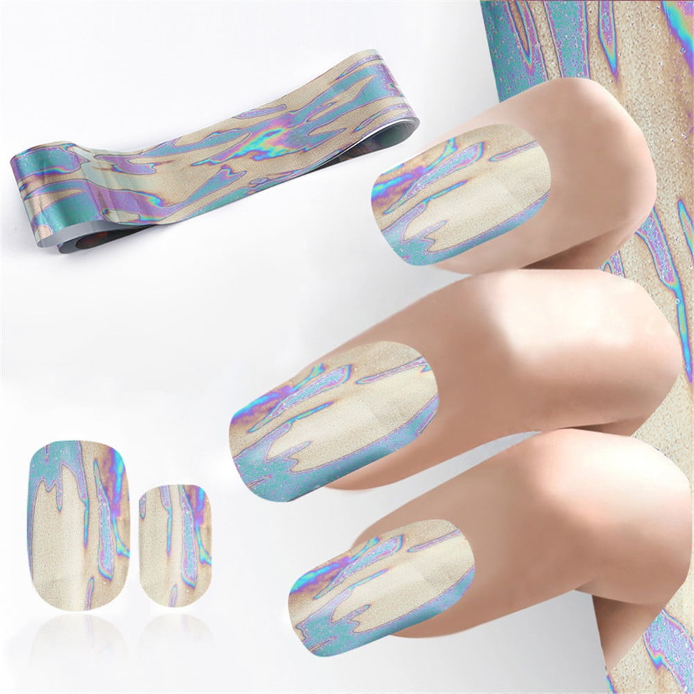 1pcs Starry Sky Stars Nail Art Stickers Nail Sticker Tips Wraps Foil Transfer Glitters Diy Decoration Nail Art Sticker Walmart Canada