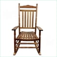 thumbnail image 3 of Patio Rocking Chair for Balcony Porch, Solid Walnut Brown Wood | Oak | Solid Wood, 3 of 9