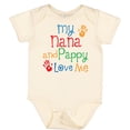 thumbnail image 3 of Inktastic Nana and Pappy Love Me Boys or Girls Baby Bodysuit, 3 of 5