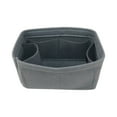 thumbnail image 2 of Taotanxi Purse Organizer Insert Felt Bag Organizer Handbag Organizer Insert Bag In Bag Organizer for Tote Purse Bag 14 Pockets Grey Small, 2 of 4