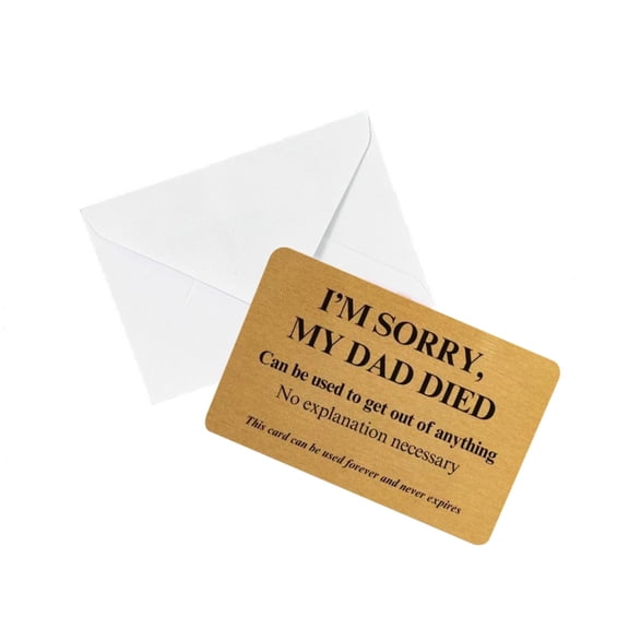 Funny Sympathy Card for Him Her, Humor Get Well Card for Men Women,Encouragement Card for Family Friends Coworker,Support Card,Sympathy Card,Cancer Card,Everything Happens For A Reason