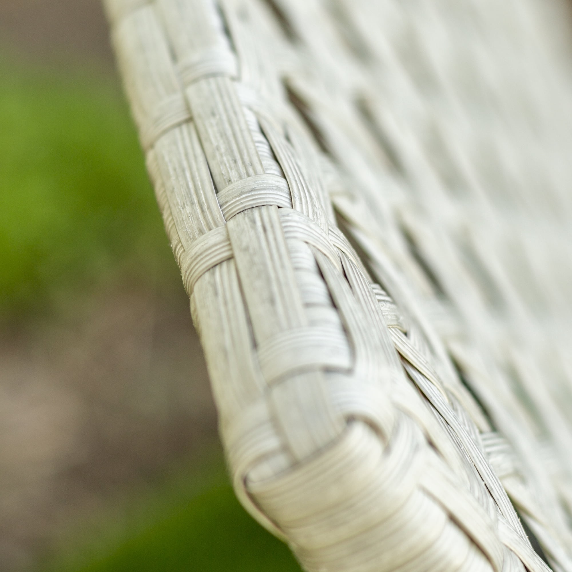 Manor Park Modern Patio Rattan Rocking Chair, Light Grey/Grey
