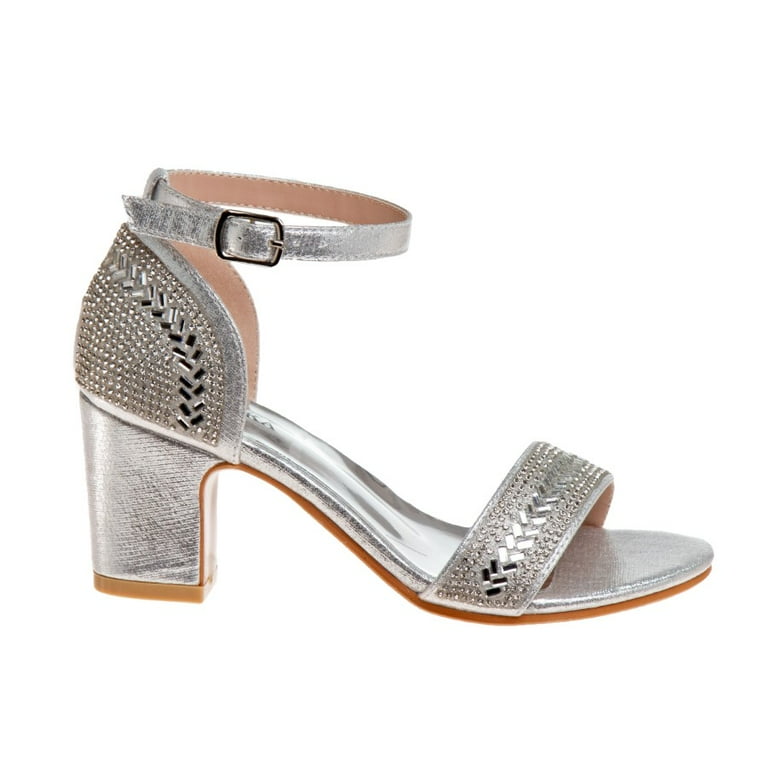 Size 13 silver heels deals