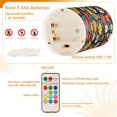 thumbnail image 5 of Yayeee Flameless Candles with Remote Flickering Battery Operated Multi Color Changing, Vibrant Flowers, 5 of 7