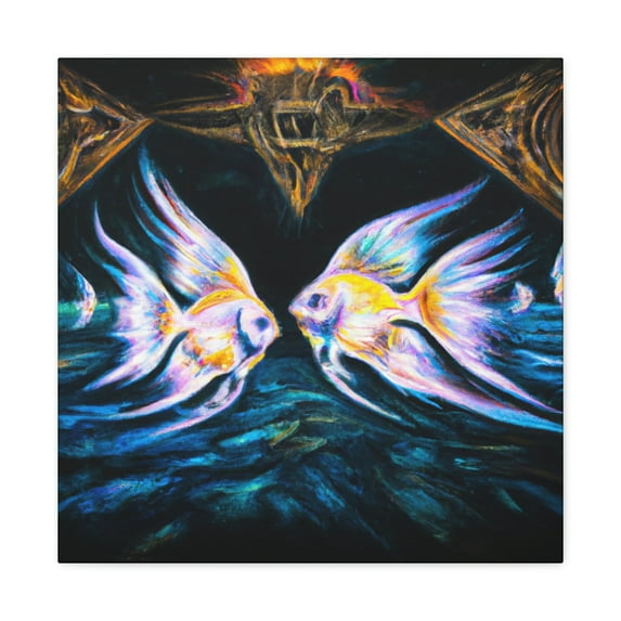 Ascension of the Angelfish - Canvas