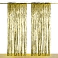 thumbnail image 2 of SAYFUT 1 Pairs Rain Curtain Pull Flower Party Background Foil Curtain Rose Gold PiSAYFUT Rain, 2 of 3